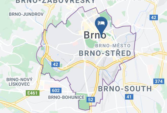 Brno - Hotel Avion Maps