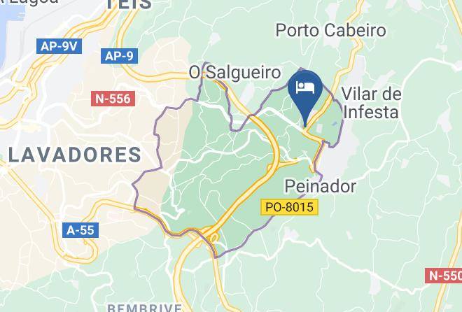 Pontevedra - Hotel Avion Maps