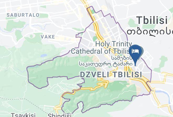 Tbilisi - Hotel Avlabari Maps