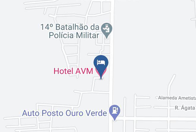 Foz Do Iguacu - Hotel Avm Maps