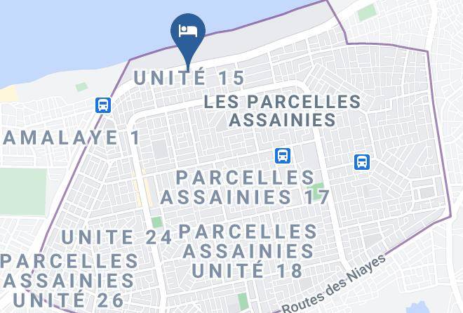 Hotel Awa Plazza Map