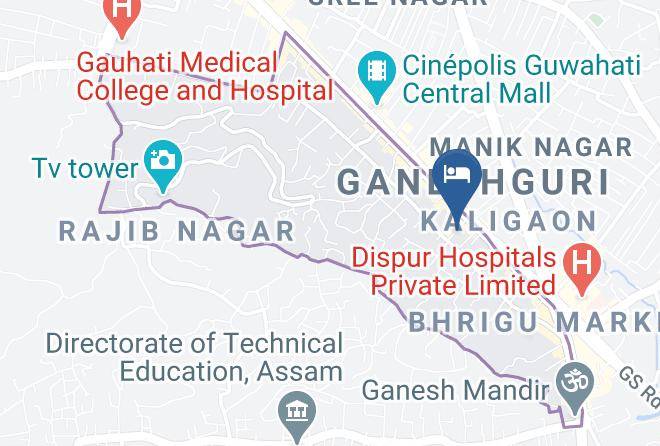 Hotel Awesome Palace A Luxury Business Inn Map