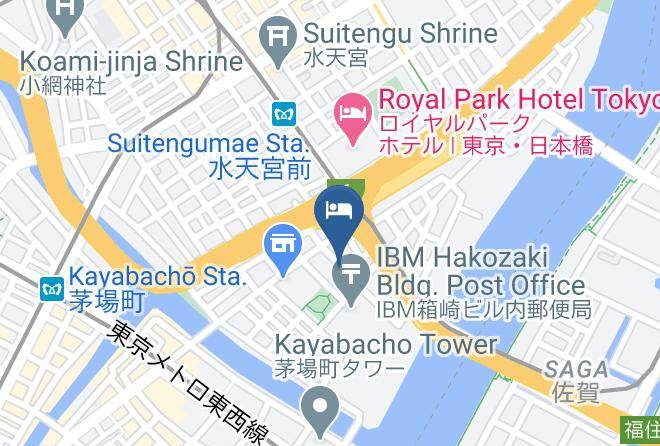 Chuo Ward - Hotel Axas Nihonbashi Maps