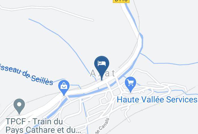 Aude - Hotel Axat Maps