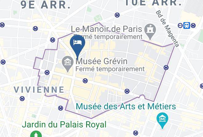 Paris - Hotel Axel Opera Maps