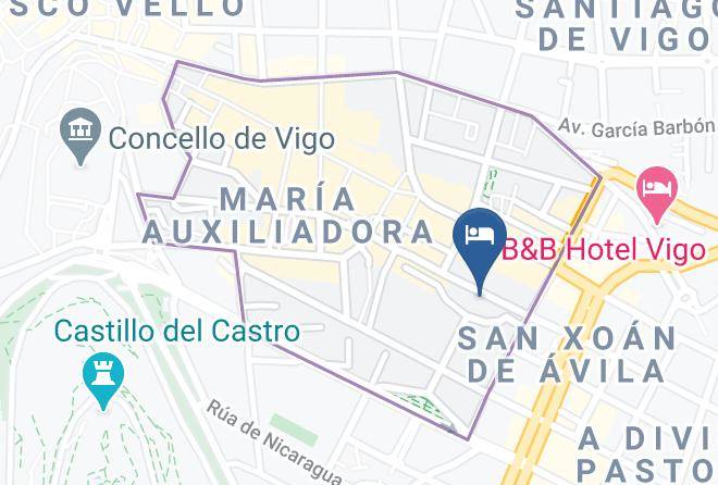 Pontevedra - Hotel Axis Vigo Maps