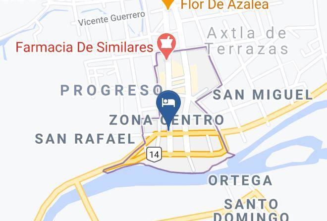 Axtla De Terrazas - Hotel Axtla Maps