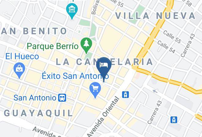 Medellin - Hotel Ayacucho Real Maps