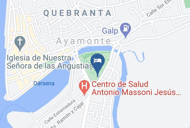 Huelva - Hotel Ayamonte Center Maps