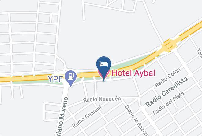 Salta - Hotel Aybal Maps