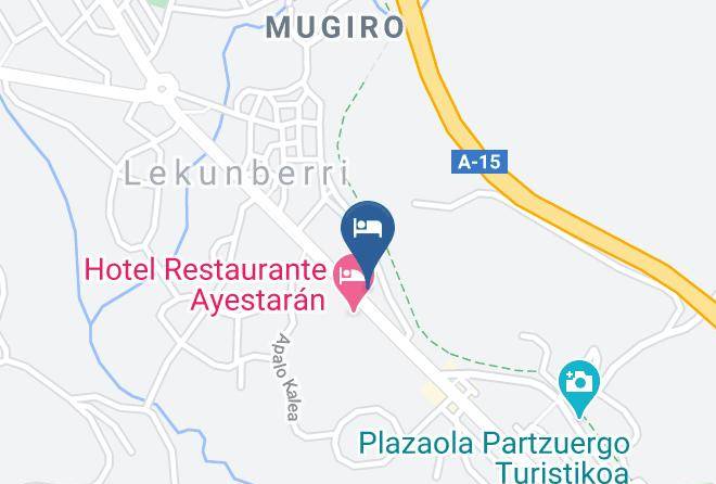 Navarra - Hotel Ayestaran 2 Maps