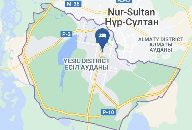 Nur Sultan - Hotel Aykun Maps