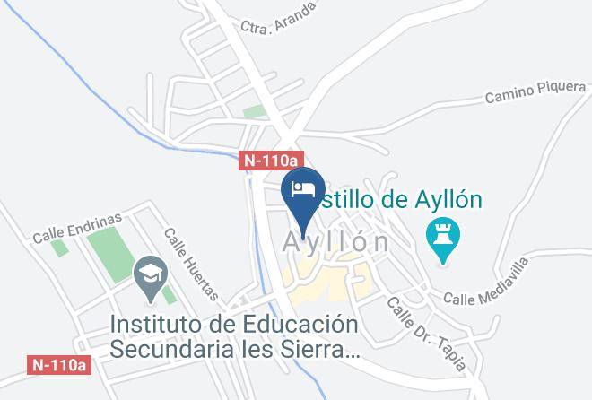 Hotel Ayllon Map
