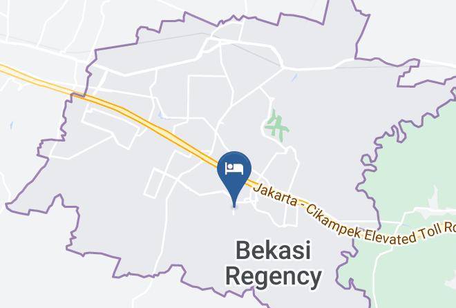 Bekasi Regency - Hotel Ayola Lippo Cikarang Maps
