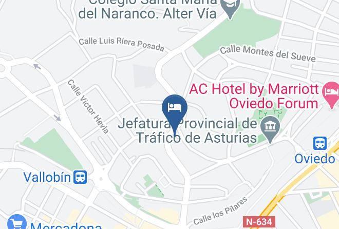Asturias - Ayre Hotel Alfonso Ll Maps