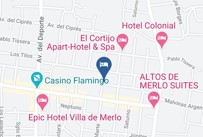 Santa Rosa Dellara - Hotel Ayres Del Bosque Maps
