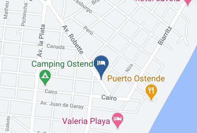Pinamar - Hotel Ayres Del Este Maps