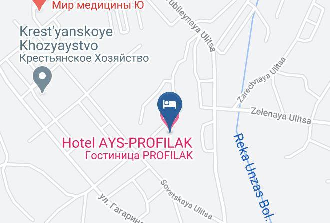 Tashtagolsky District - Hotel Ays Profilak Maps