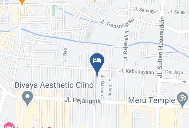 Kota Mataram - Hotel Ayu Jaya Maps