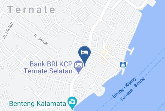 Ternate - Hotel Ayu Lestari Maps