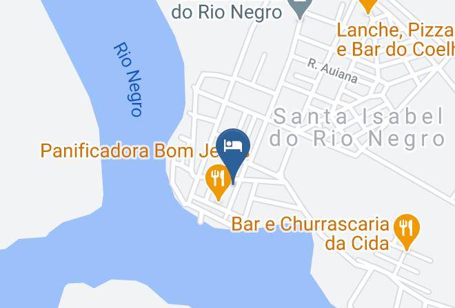Santa Isabel Do Rio Negro - Hotel Ayuana Maps