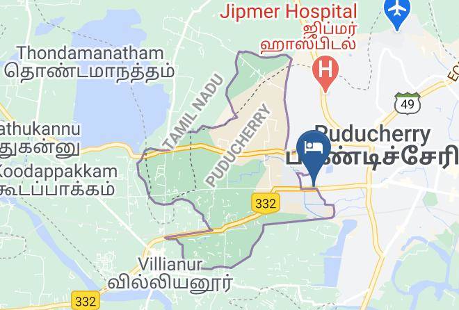 Reddiarpalayam - Hotel Ayushman Maps