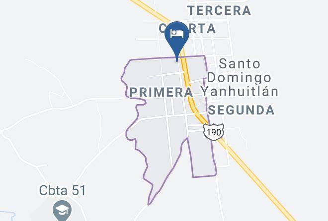 Santo Domingo Yanhuitlan - Hotel Ayuxi Maps
