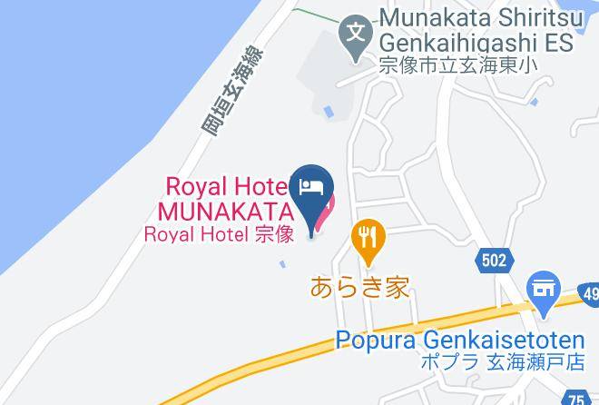 Munakata City - Hotel Az Fukuoka Wajiro Maps