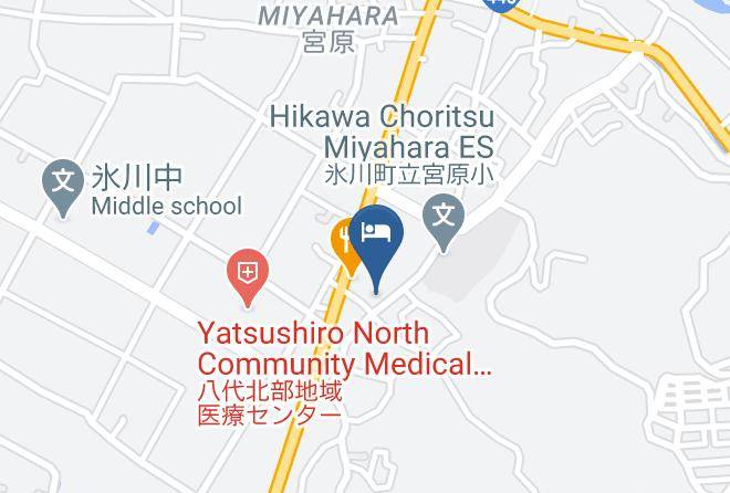 Hotel Az Kumamoto Yatsushiro Miyahara Map