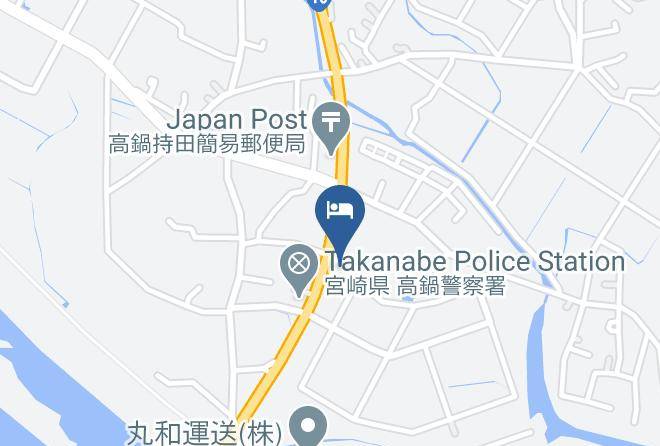 Hotel Az Miyazaki Takanabe Map