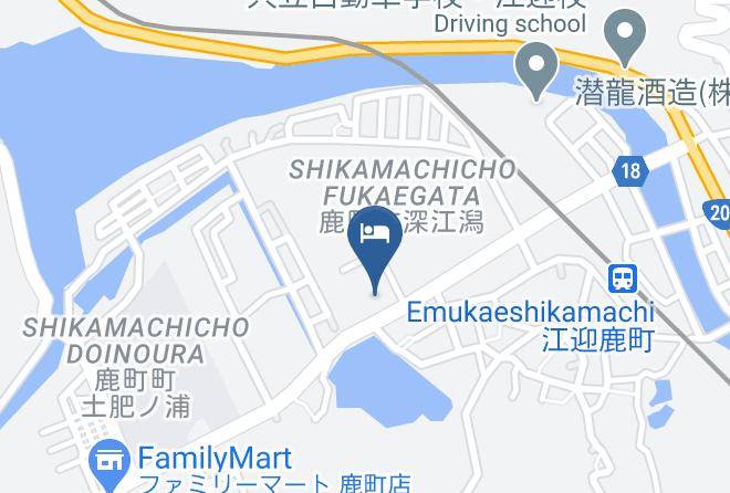 Sasebo City - Hotel Az Nagasaki Shikamachi Maps