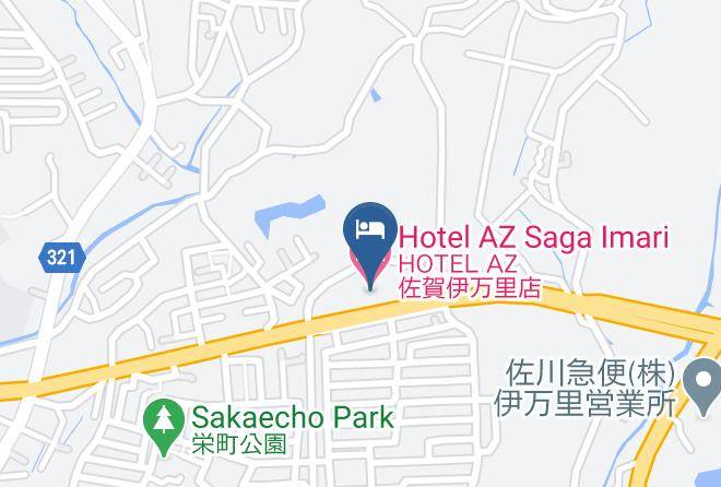 Imari City - Hotel Az Saga Imari Maps