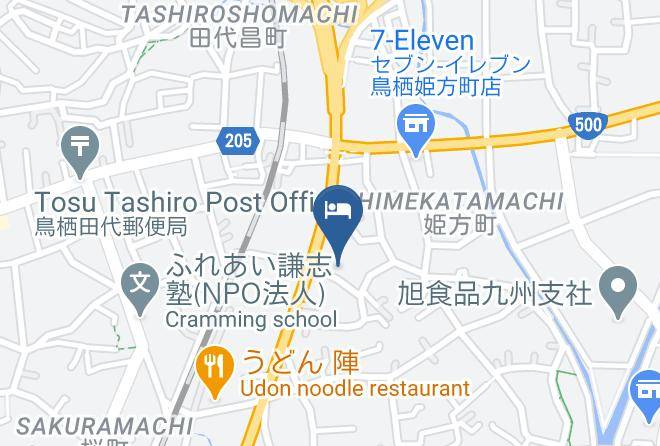 Tosu City - Hotel Az Maps