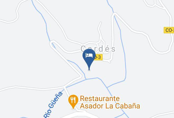 Asturias - Hotel Azabache Cardes Maps