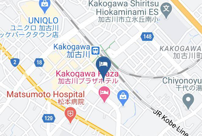 Kakogawa City - Hotel Azalea Kakogawa Maps