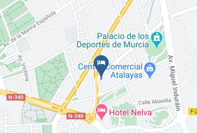 Murcia - Hotel Azarbe Maps
