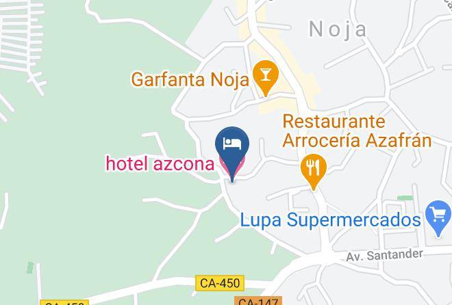 Hotel Azcona Map