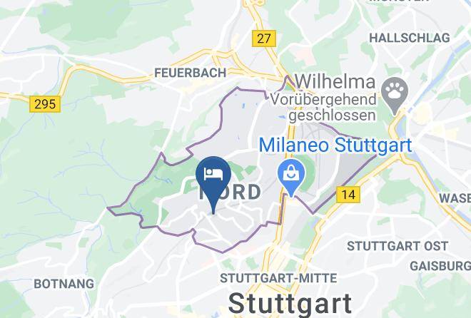 Stuttgart - Hotel Azenberg Stuttgart Maps