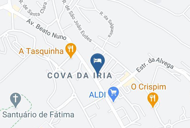 Ourem - Hotel Azinheira Maps