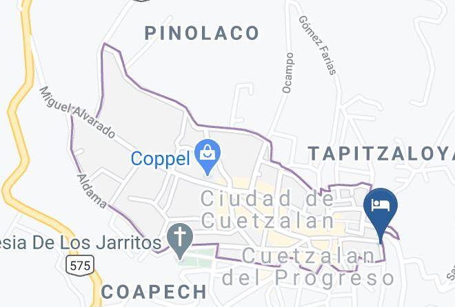 Cuetzalan Del Progreso - Hotel Azomali Maps