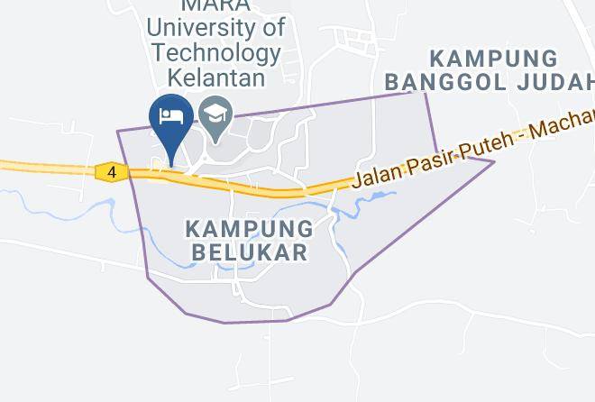 Machang - Hotel Azra Maps