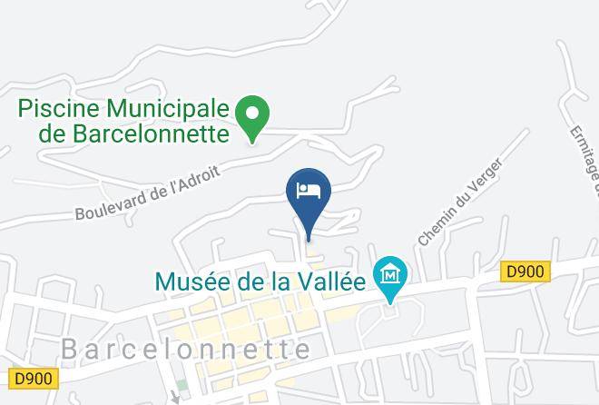 Alpes De Haute Provence - Hotel Spa Azteca Maps