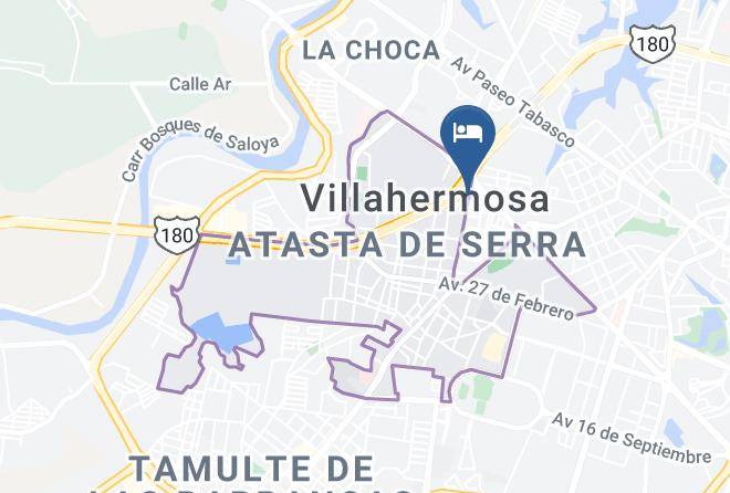 City Centre - Hotel Azteca Tabasco Maps