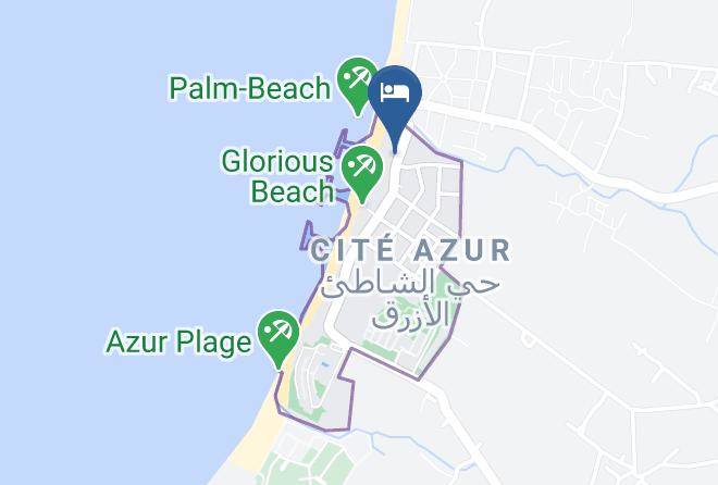 Algeria - Hotel Azul Maps
