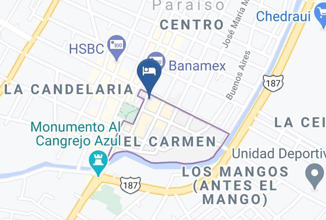Paraiso - Hotel Azul Mar Maps