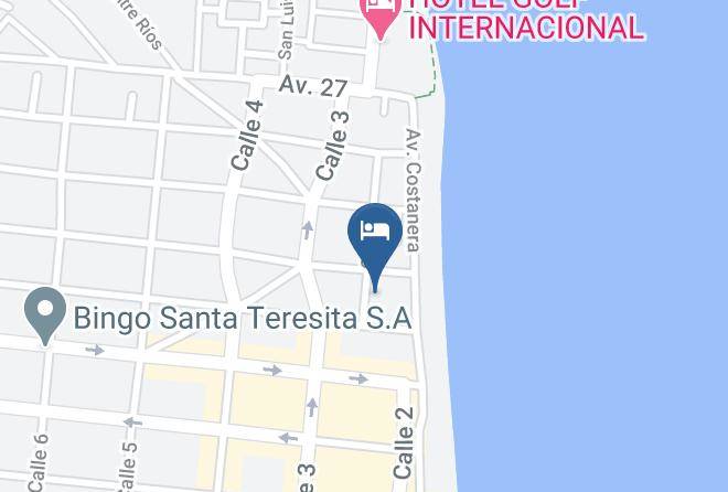 Mar Del Tuyu - Hotel Azul Marino Maps
