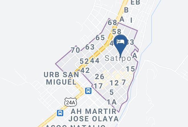 Satipo - Hotel Azul Satipo Maps