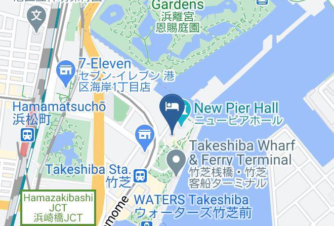 Minato Ward - Hotel Azur Takeshiba Tokyo Maps