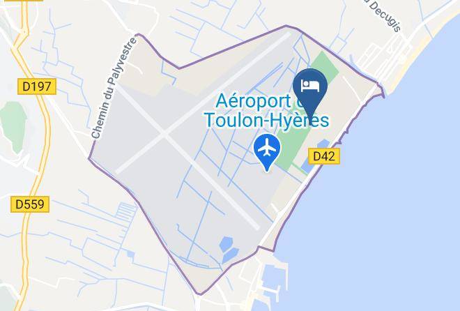 Hotel Azur Soleil Map