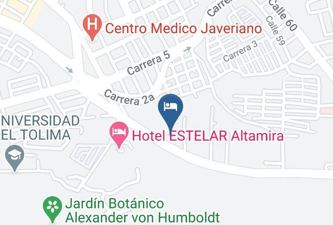 Ibague - Hotel B Y B Ejecutivo Maps